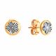 Золотые серьги Karatov Т240625838