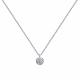 Колье из белого золота Karatov Т301112163 с бриллиантом