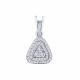 Подвеска из белого золота Karatov Т305636272 с бриллиантом