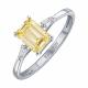 Серебряное кольцо Karatov Т74201Д904-03-К с фианитом