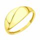 Кольцо из лимонного золота Karatov Т90001Б605