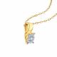 Подвеска из лимонного золота Karatov Т941035799 с бриллиантом