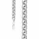 Цепь плетение Бисмарк из белого золота Karatov ЦГР00532060