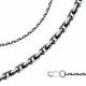 Цепь плетение Якорное из черненого серебра Высоковы 585 ЯГВ100-Ч