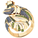 Золотое кольцо Александра к874-20ск-гсач с фианитом