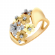 Золотое кольцо Александра кл1435сбкл с фианитом