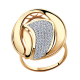 Золотое кольцо Александра кл1973ск с фианитом
