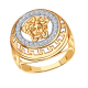 Золотое кольцо Александра кл1983ск с фианитом