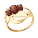 Золотое кольцо Александра кл2129-2ск с гранатом