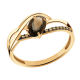 Золотое кольцо Александра кл2359-4ск-ш с фианитом и раухтопазом