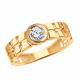 Золотое кольцо Александра кл4723ск с фианитом