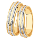 Золотое обручальное кольцо 5 мм Александра кт046сбк