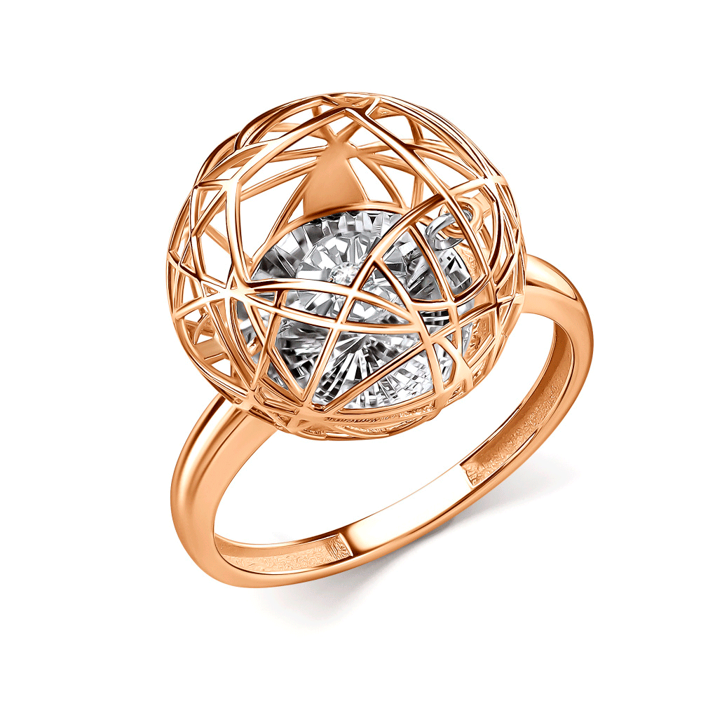 Золотое кольцо GRIGORIEV с танцующим бриллиантом Г01-11-51149-11-00 Г01-11-51149-11-00 фото