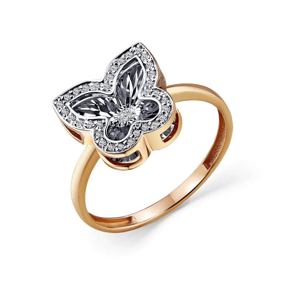 Золотое кольцо GRIGORIEV с танцующим бриллиантом Г01-11-5858-31-00 Г01-11-5858-31-00 фото