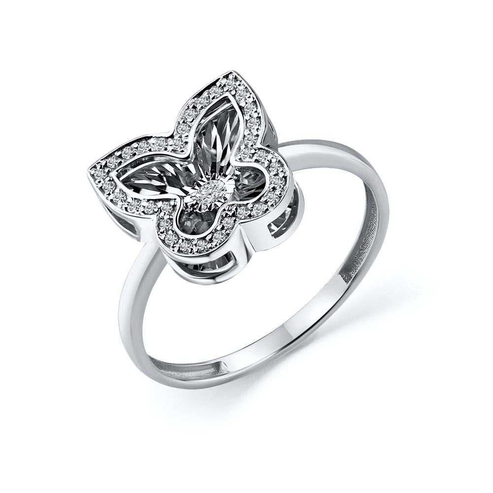 Кольцо из белого золота GRIGORIEV с танцующим бриллиантом Г01-12-5858-31-00 Г01-12-5858-31-00 фото
