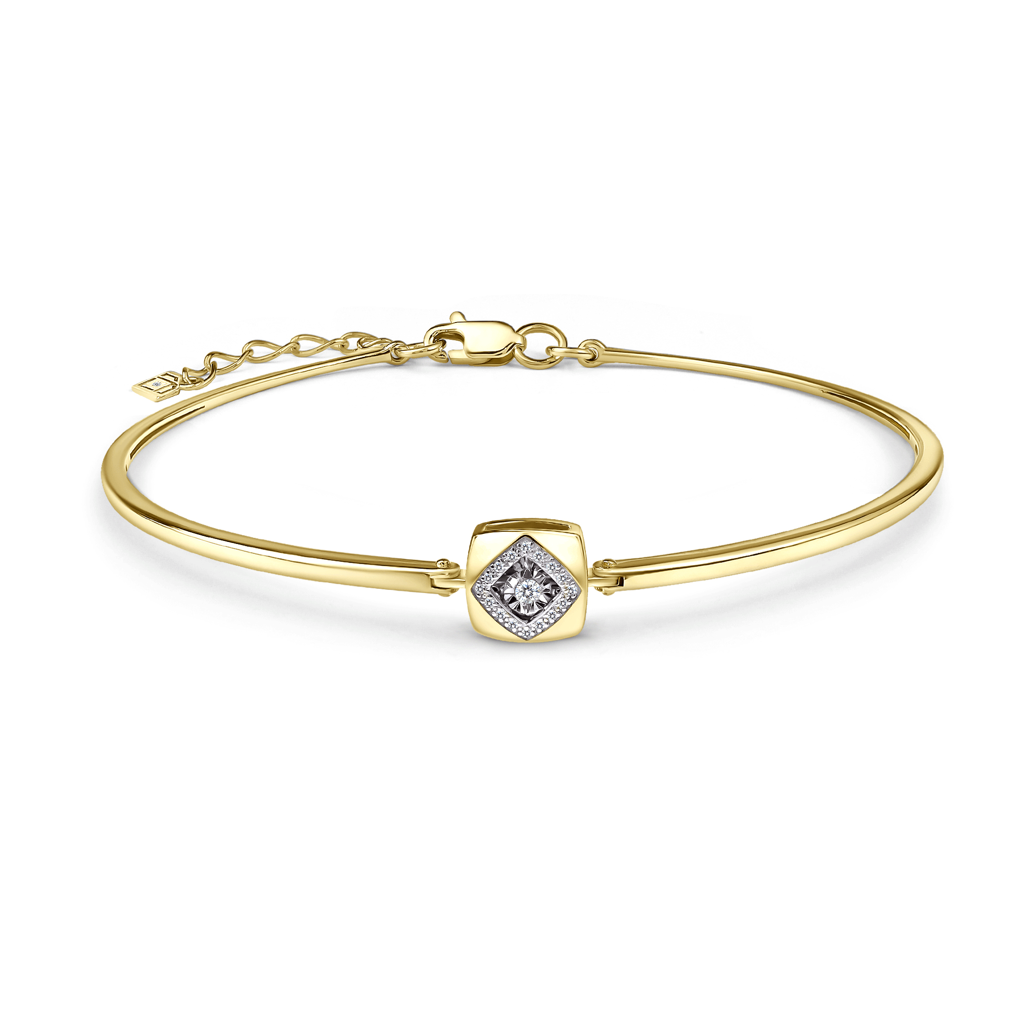 Браслет из лимонного золота GRIGORIEV с танцующим бриллиантом Г09-13-51126-31-00 Г09-13-51126-31-00 фото